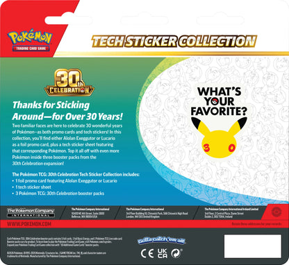 Exeggutor Tech Sticker Collection 30th Celebration