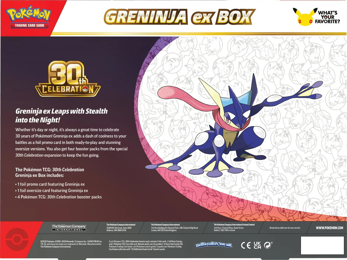 Greninja EX 30th Celebration