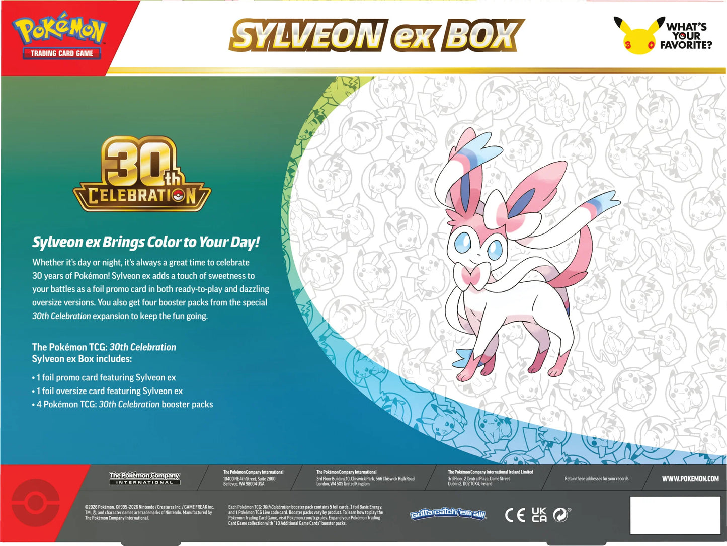 Sylveon EX 30th Celebration