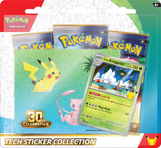 Exeggutor Tech Sticker Collection 30th Celebration